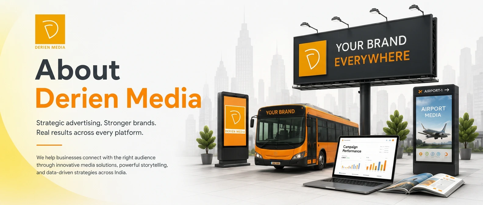 About Derien Media — Strategic advertising, stronger brands, real results across every platform.