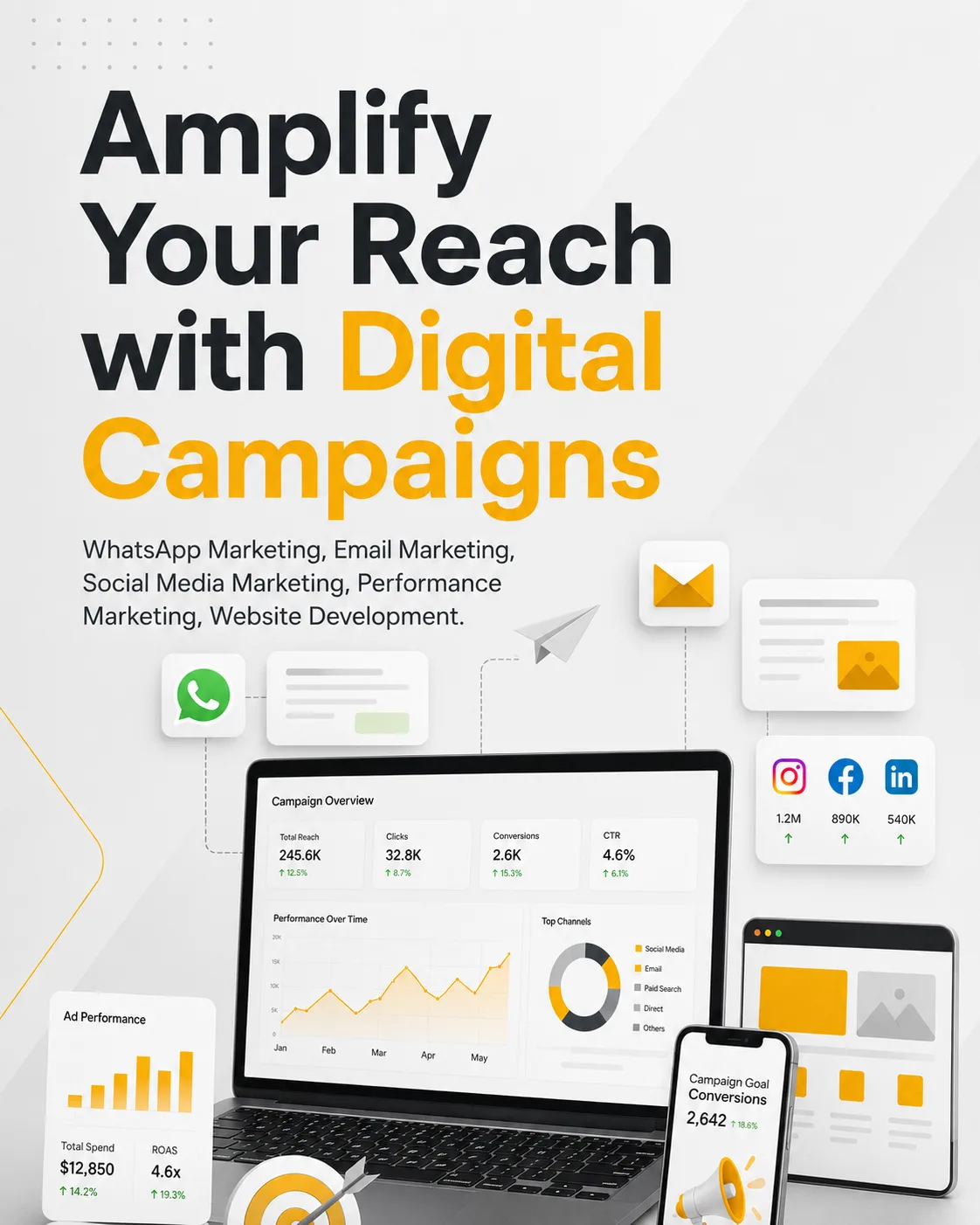 Amplify Your Reach with Digital Campaigns