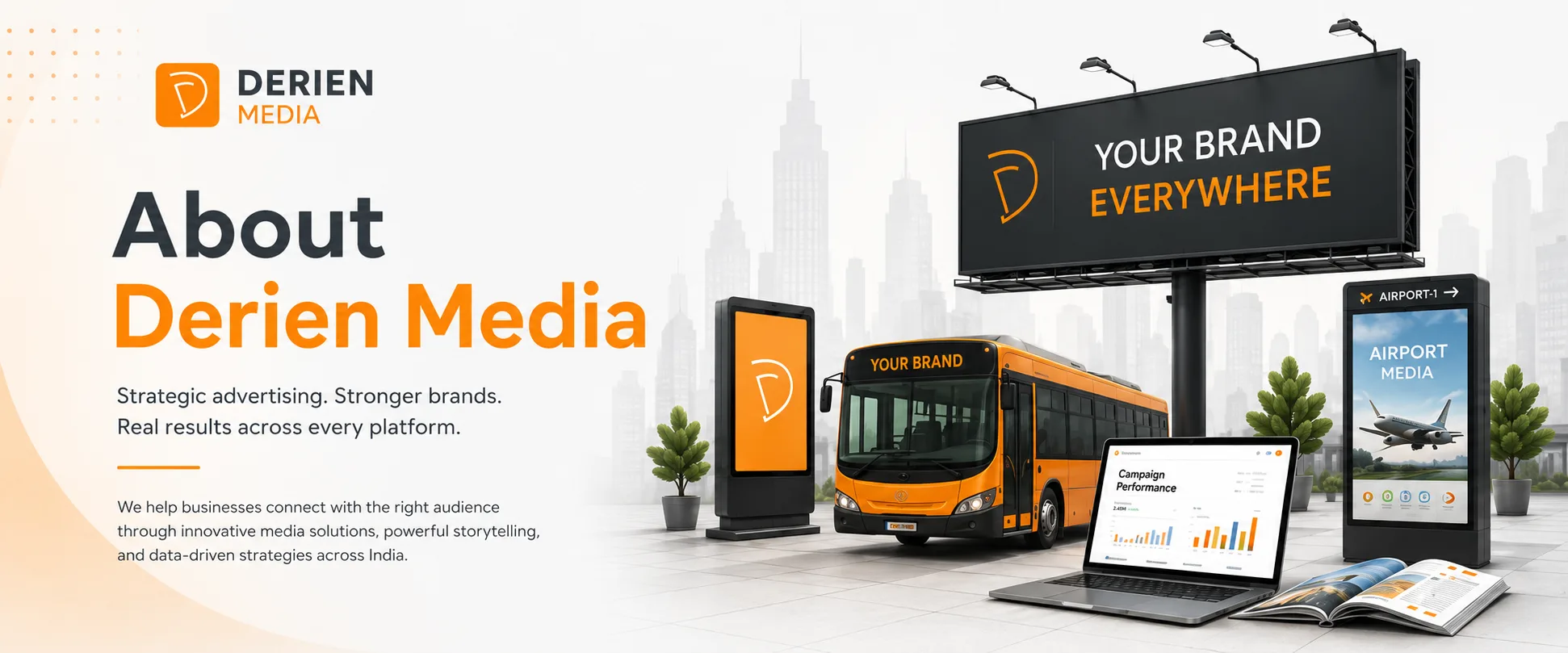 About Derien Media — Strategic advertising, stronger brands, real results across every platform.